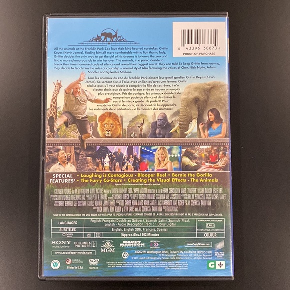 Zookeeper - DVD - Picture 2 of 4